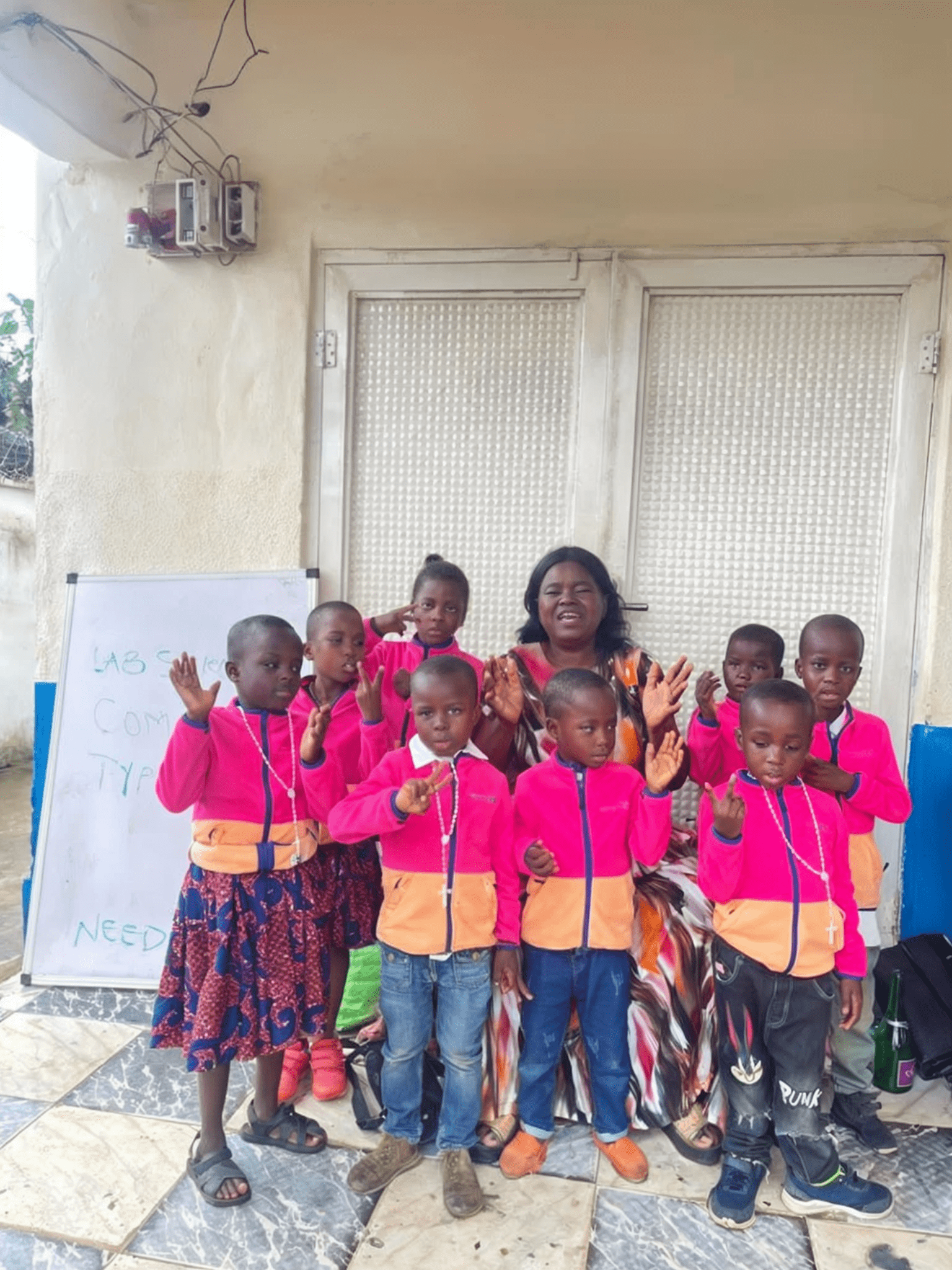 Children at Ofure Orphanage